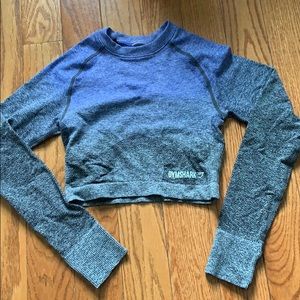 Gymshark Ombré Seamless Crop Top